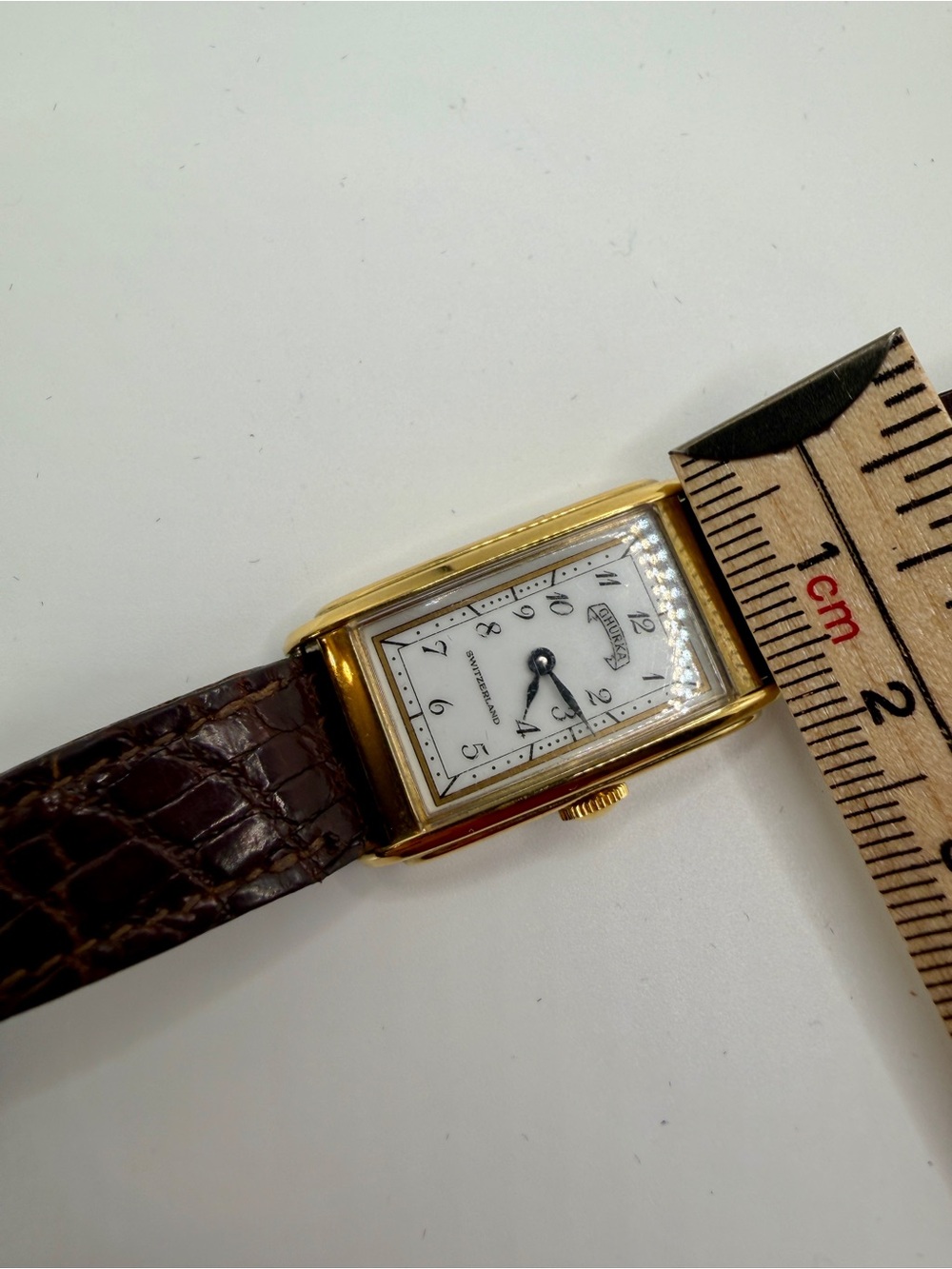 Vintage Ghurka Swiss Mechanical Hand Wind Curvex Watch Marley Hodgson AS IS - Picture 7 of 12